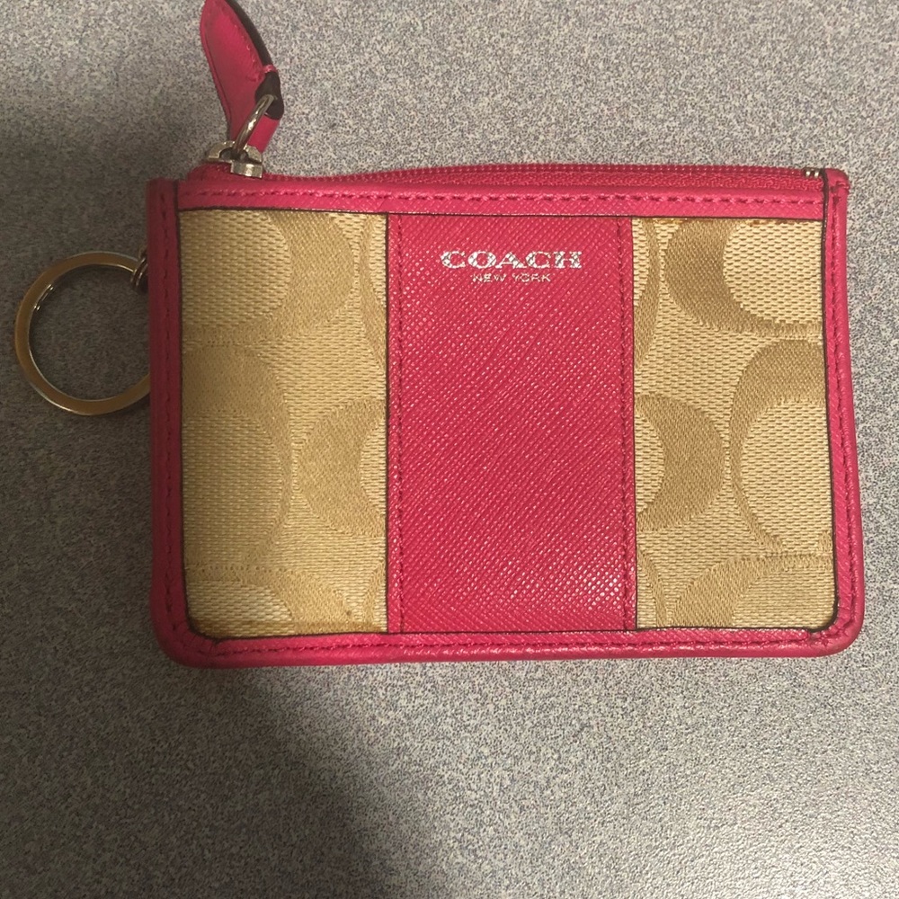 Coach ID card holder